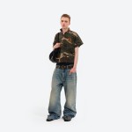 Distressed Camo Polo